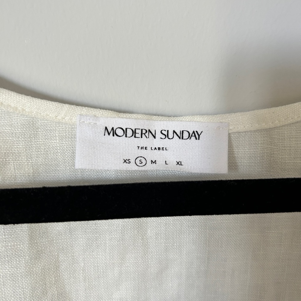 Modern Sunday Tie-front Blouse - Picture 2 of 6